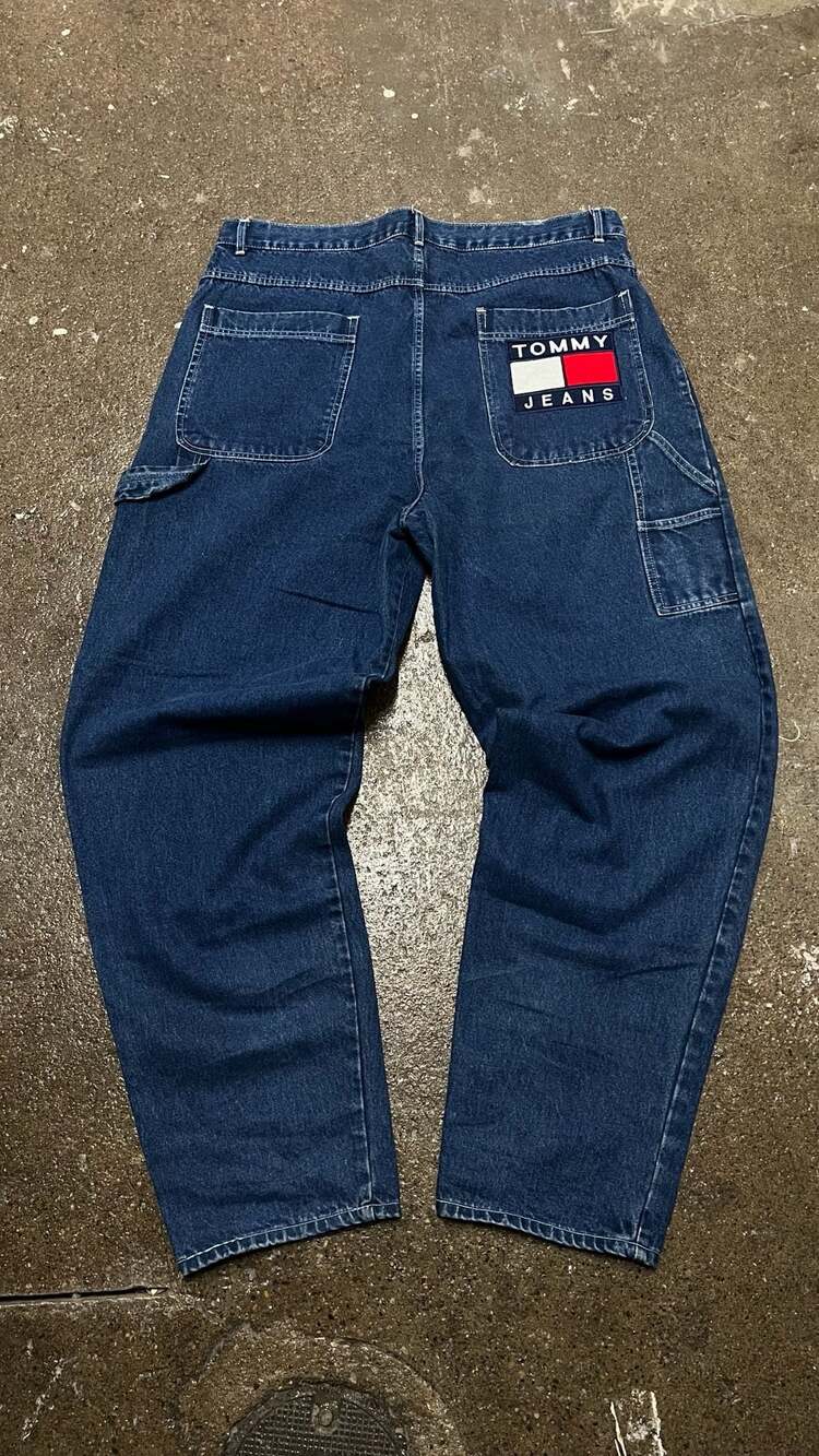 Vintage Tommy Hilfiger baggy carpenter jeans 42